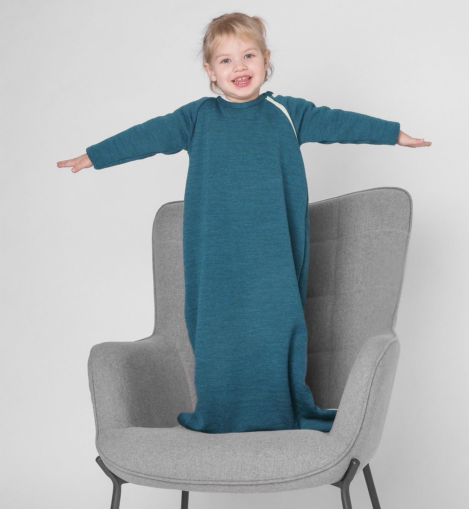 Schlafsack mit Arm und Futter